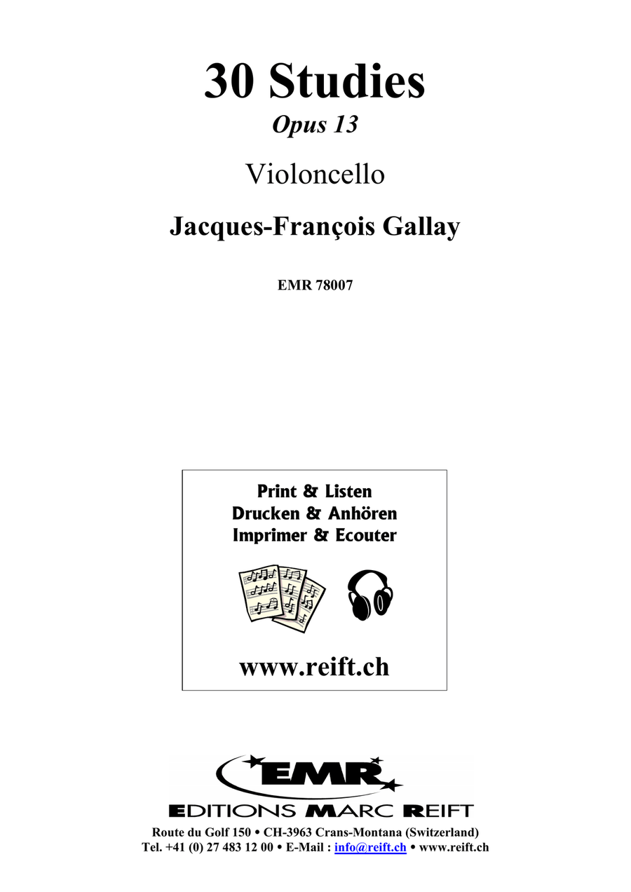 30 Studies 30 Studies Cello scores gallery preview page 2