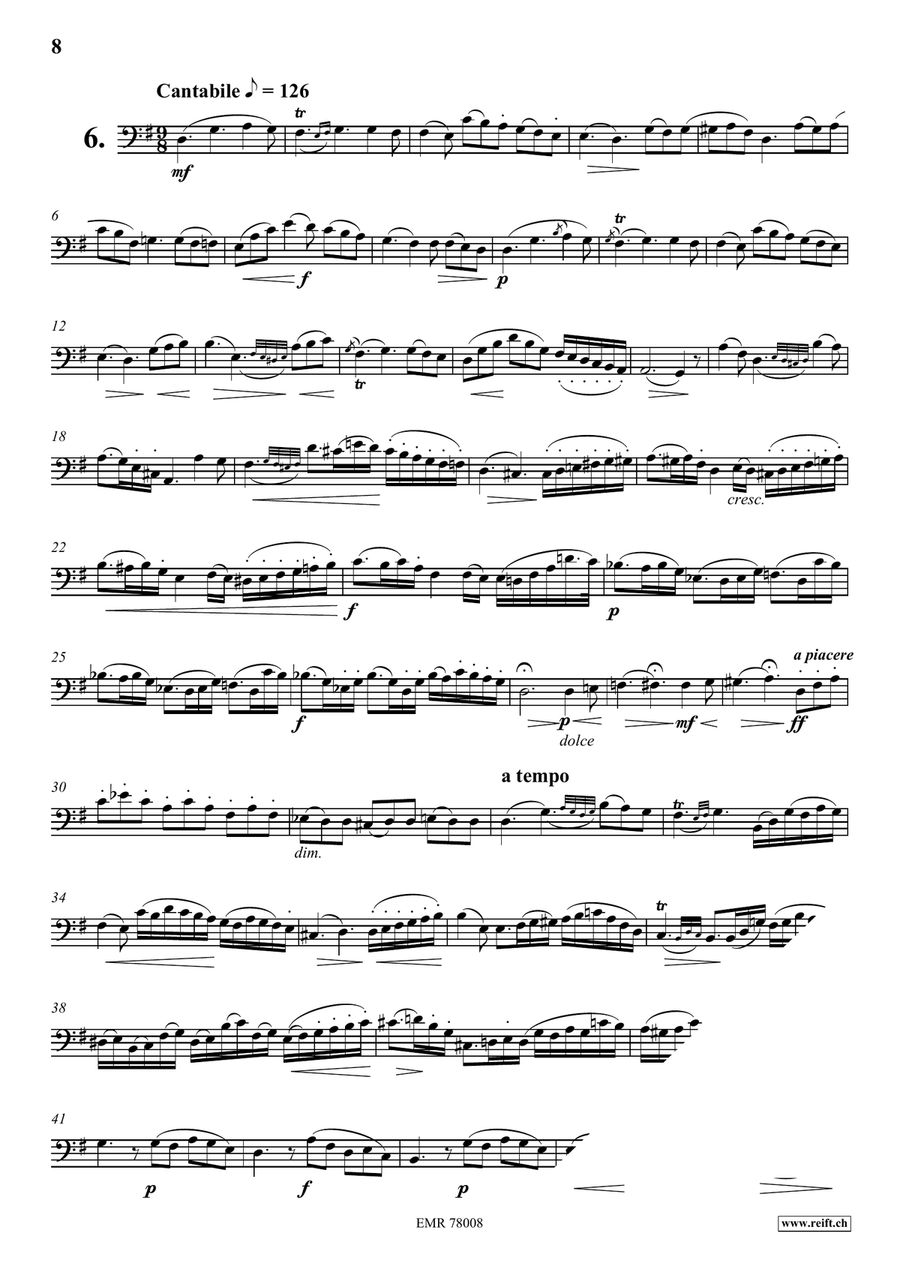 30 Studies 30 Studies Double Bass scores gallery preview page 8