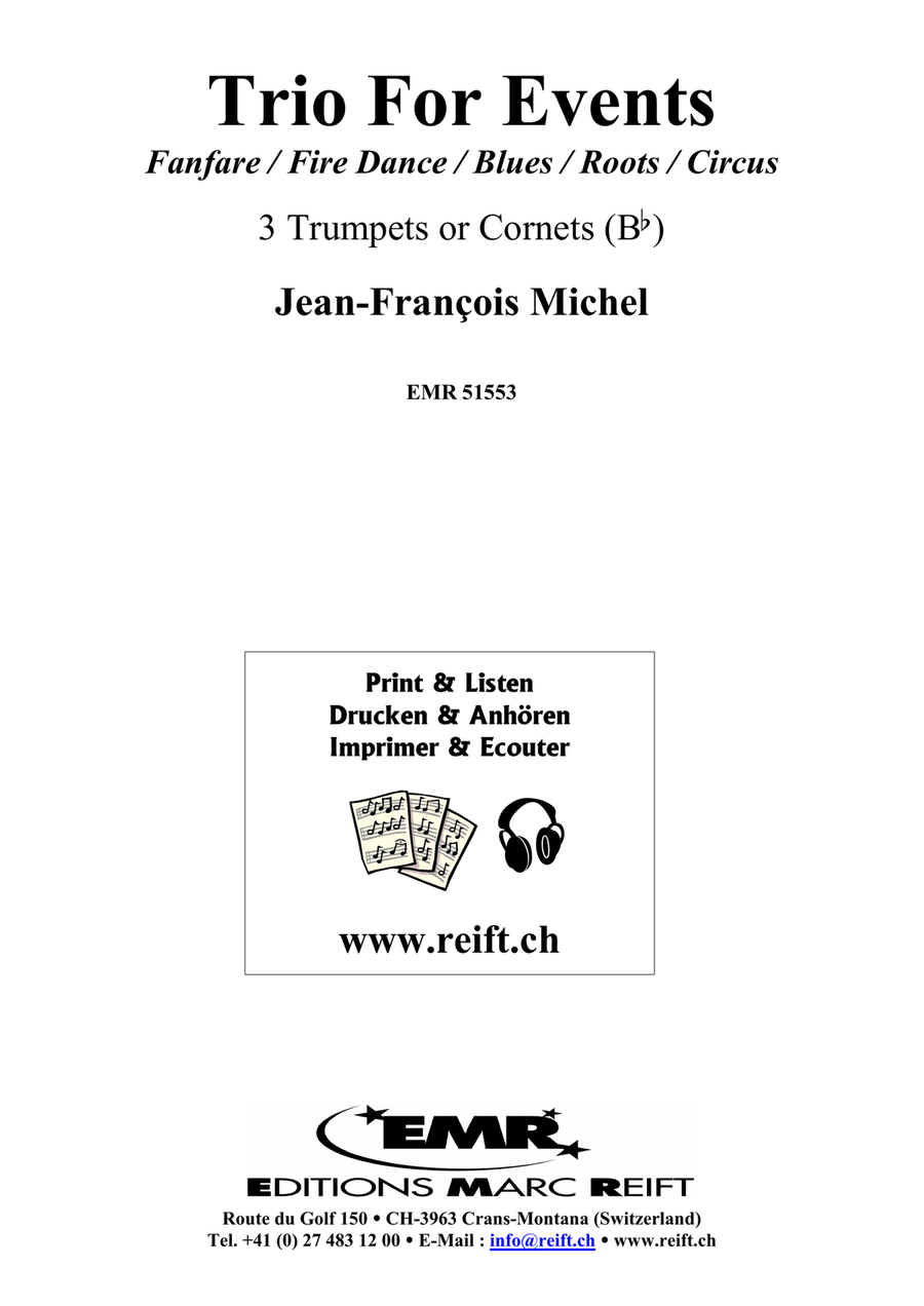 Trio For Events Trio For Events Trumpet Trio scores gallery preview page 2
