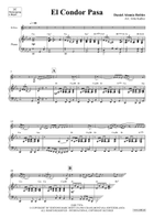 El Condor Pasa Voice Solo scores gallery preview page 3