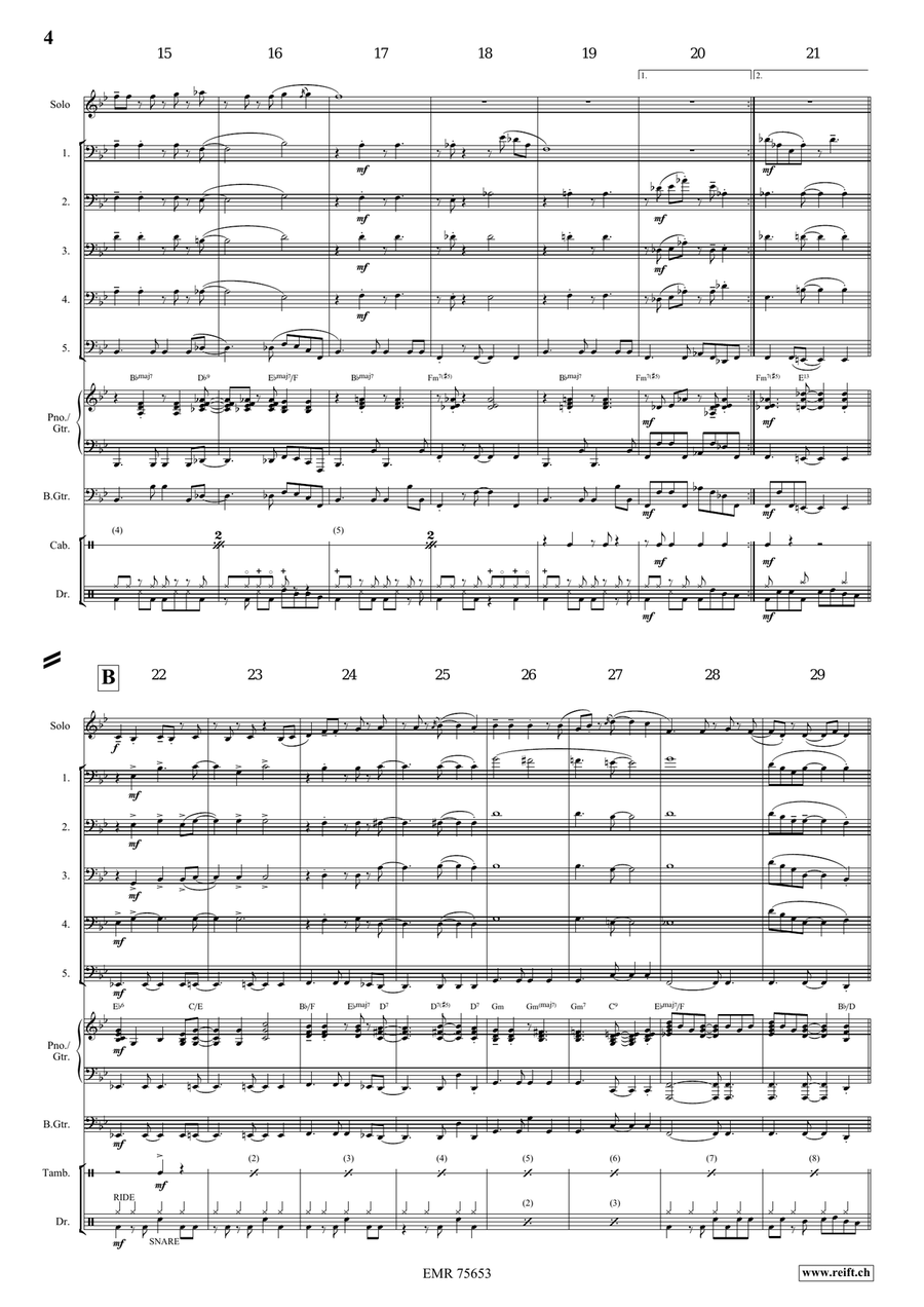 Sunday Mood Sunday Mood Clarinet scores gallery preview page 5