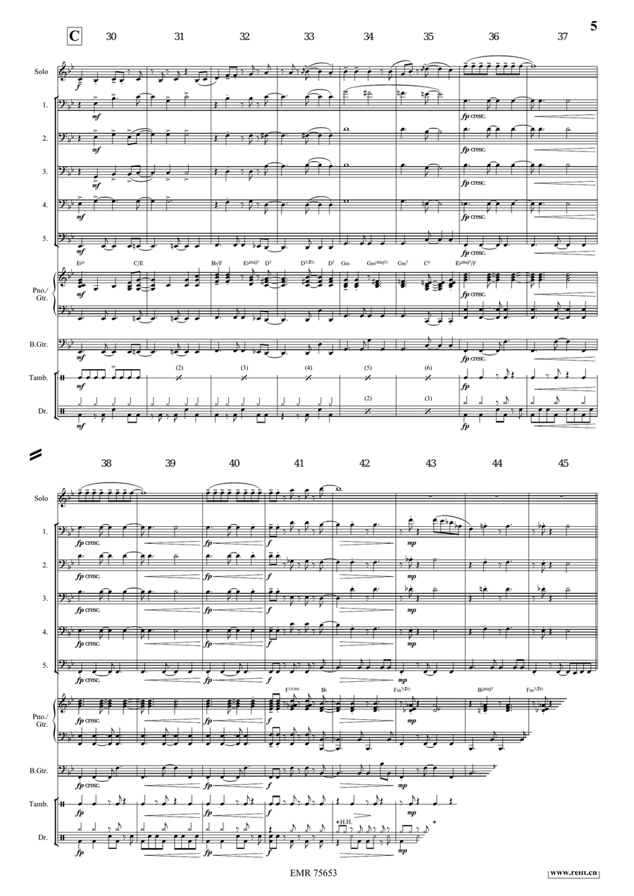 Sunday Mood Sunday Mood Clarinet scores gallery preview page 6