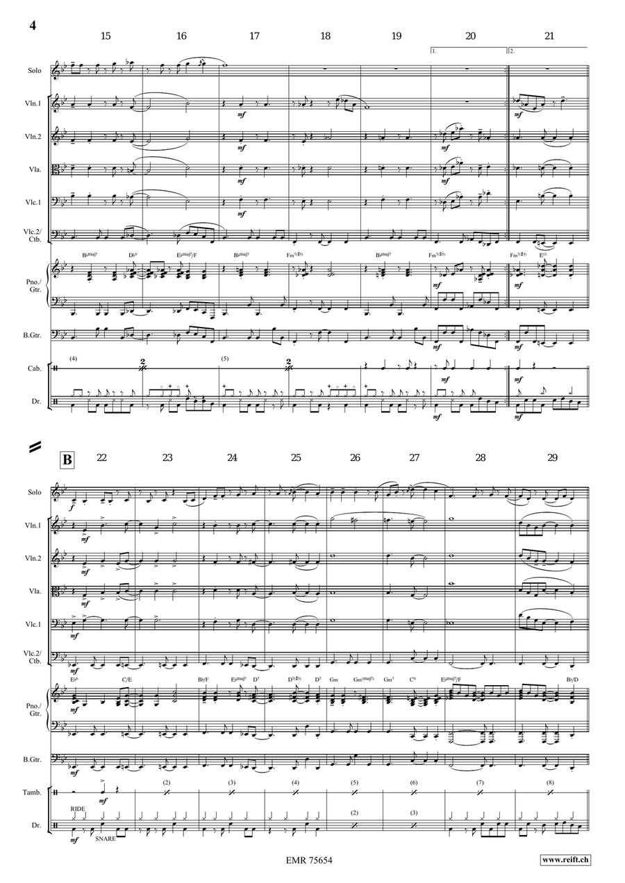 Sunday Mood Sunday Mood Clarinet scores gallery preview page 5