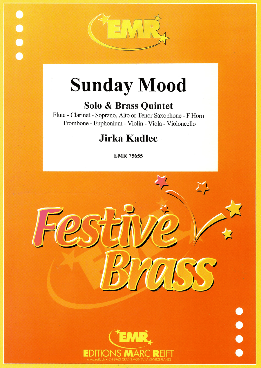 Sunday Mood Sunday Mood Clarinet scores gallery preview page 1