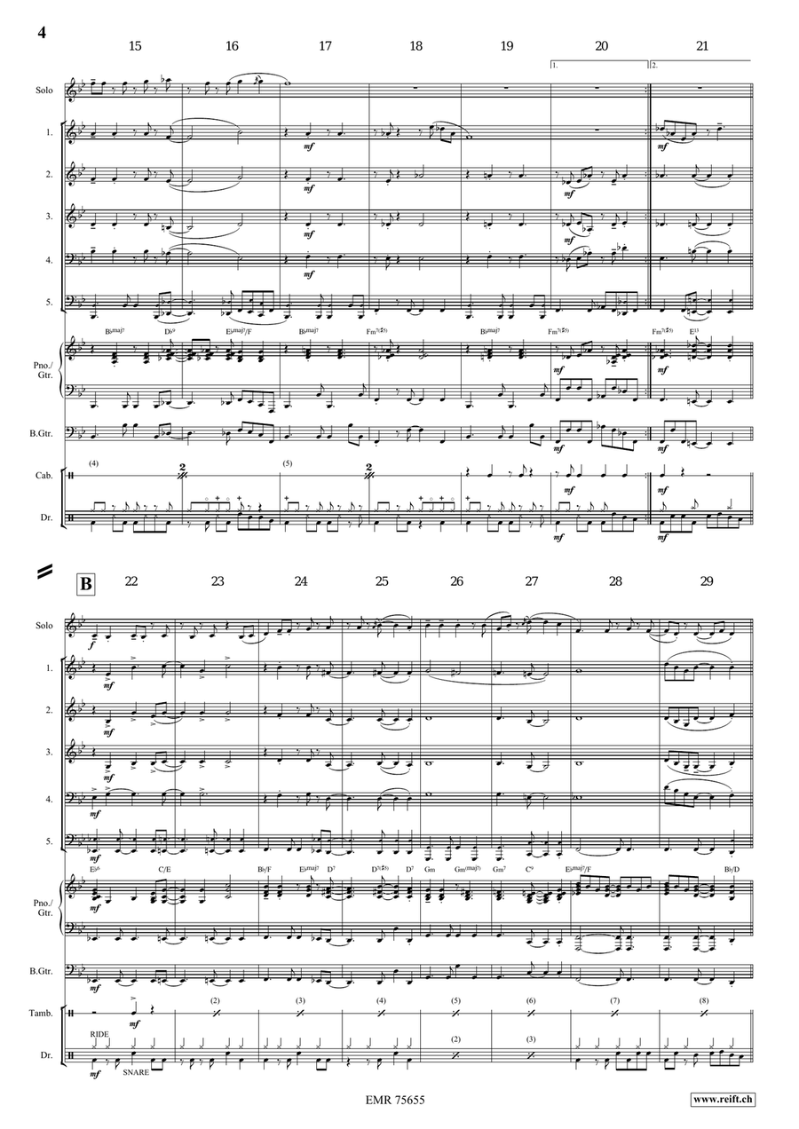 Sunday Mood Sunday Mood Clarinet scores gallery preview page 5
