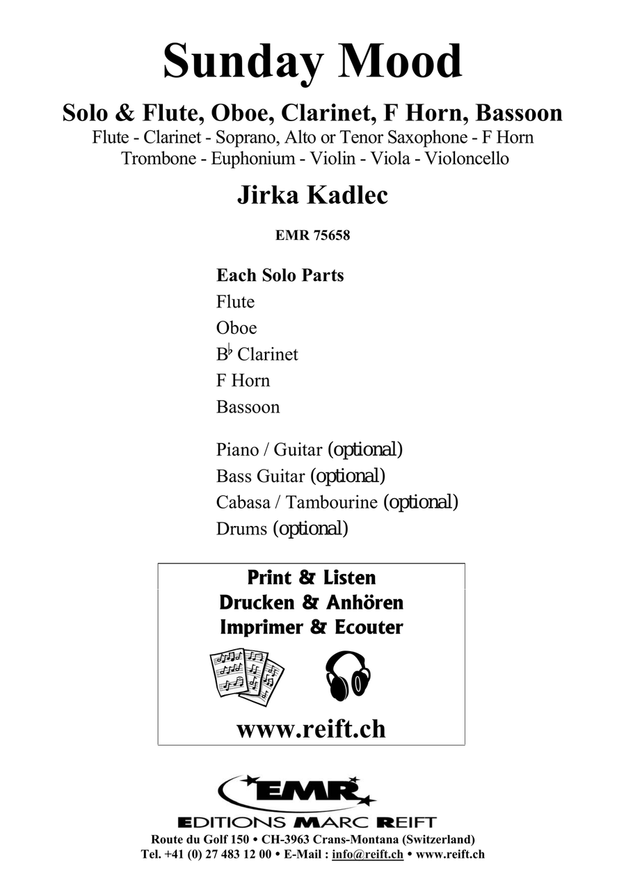 Sunday Mood Sunday Mood Bassoon scores gallery preview page 2