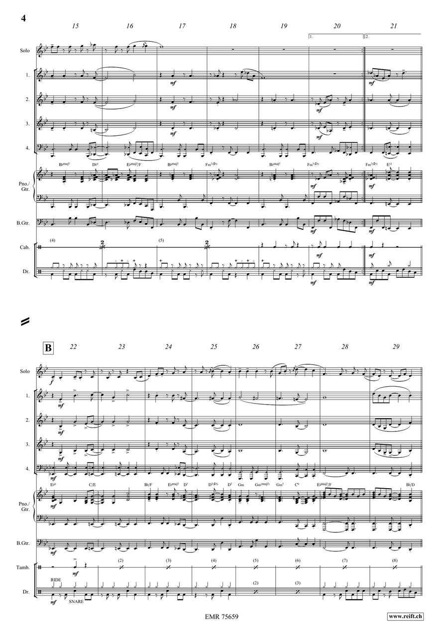Sunday Mood Sunday Mood Clarinet scores gallery preview page 5