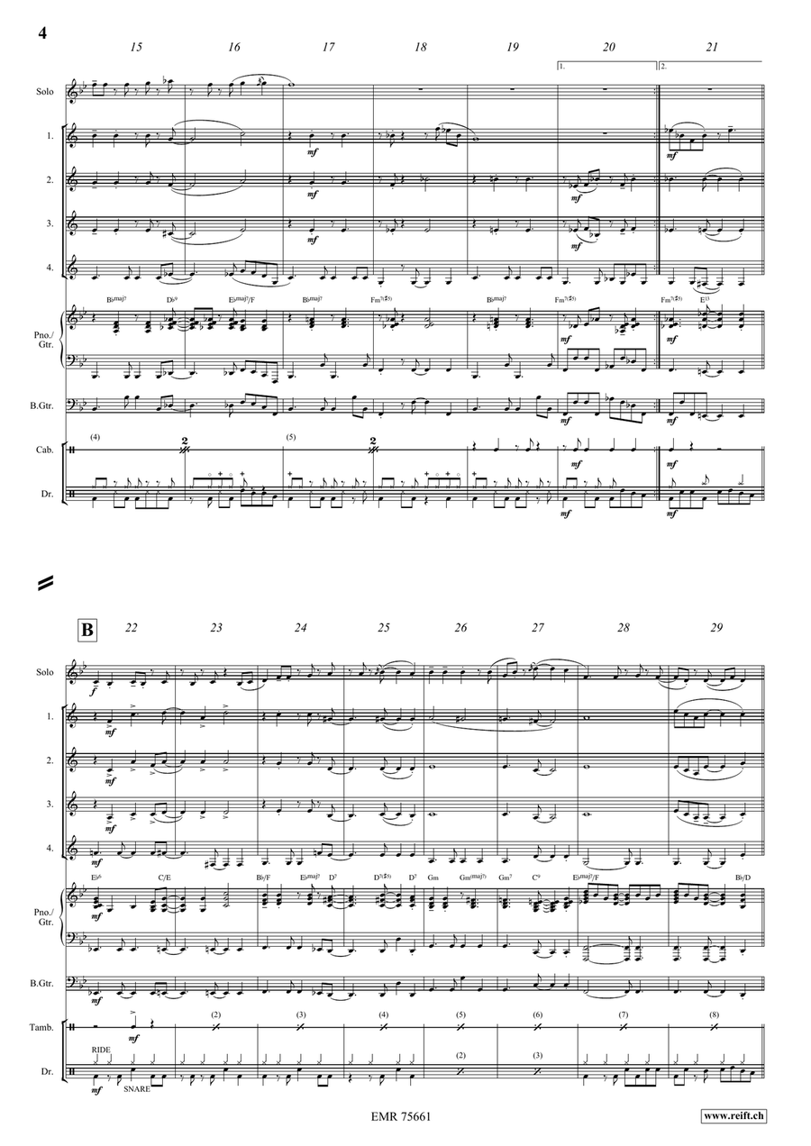 Sunday Mood Sunday Mood Clarinet scores gallery preview page 5