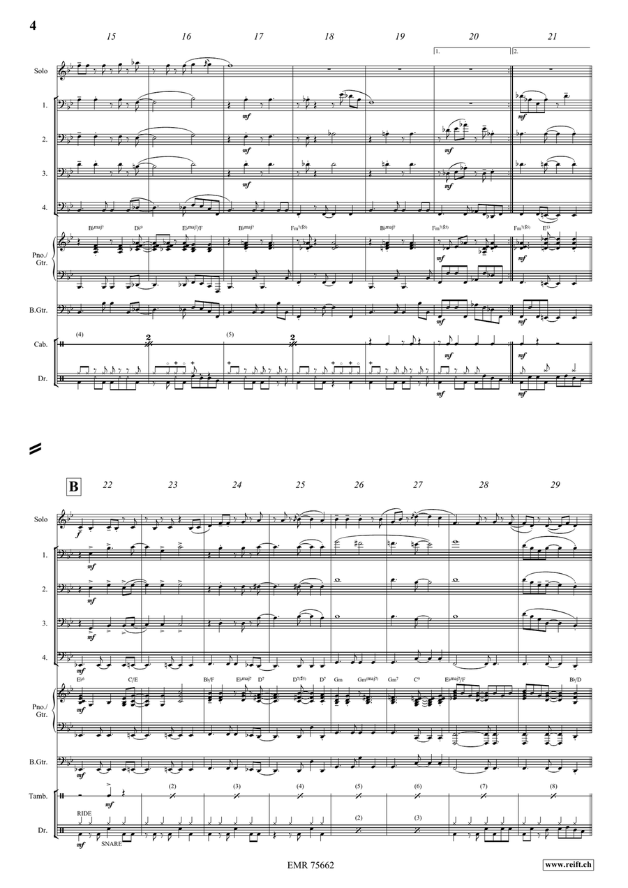 Sunday Mood Sunday Mood Clarinet scores gallery preview page 5