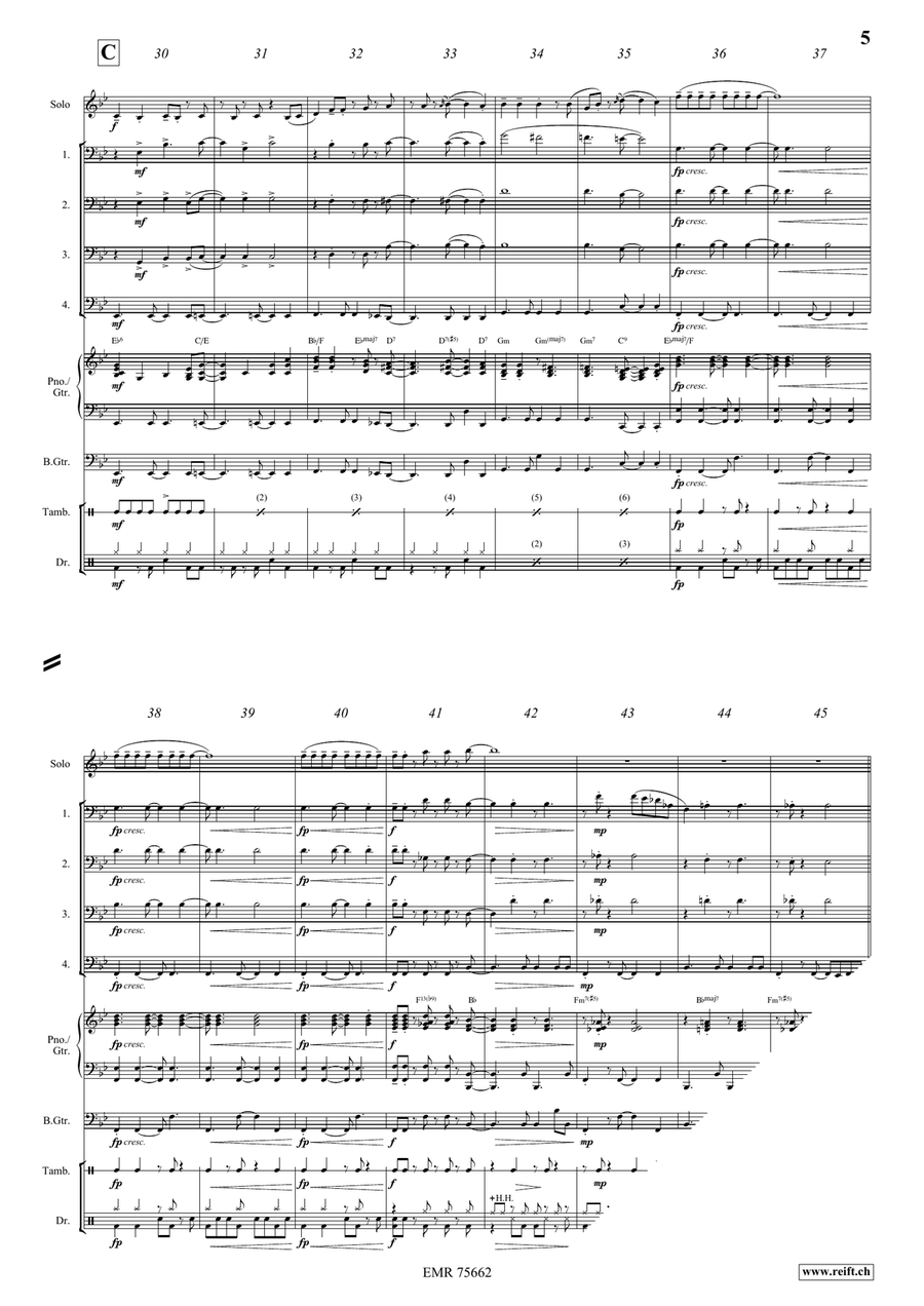 Sunday Mood Sunday Mood Clarinet scores gallery preview page 6