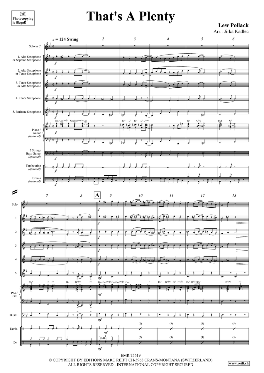That's A Plenty That's A Plenty Bassoon scores gallery preview page 3