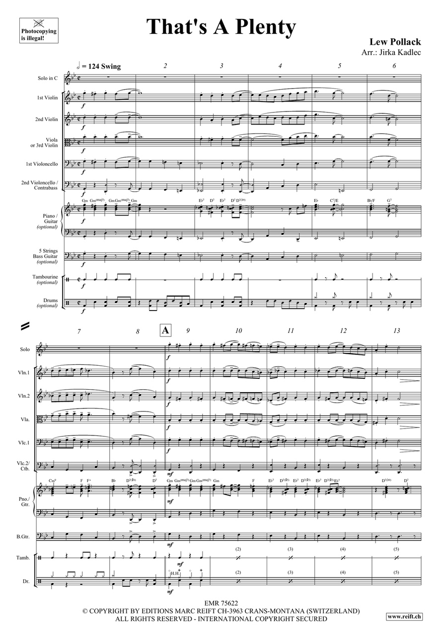That's A Plenty That's A Plenty Bassoon scores gallery preview page 3