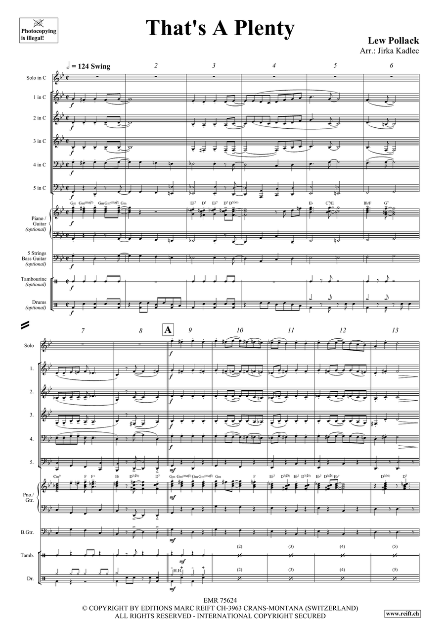 That's A Plenty That's A Plenty Bassoon scores gallery preview page 3