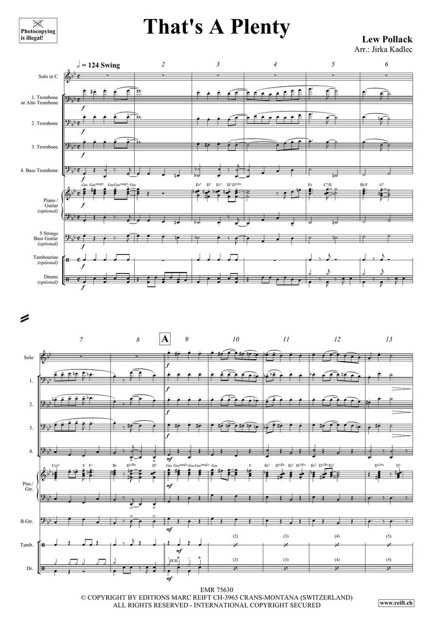 That's A Plenty That's A Plenty Bassoon scores gallery preview page 3