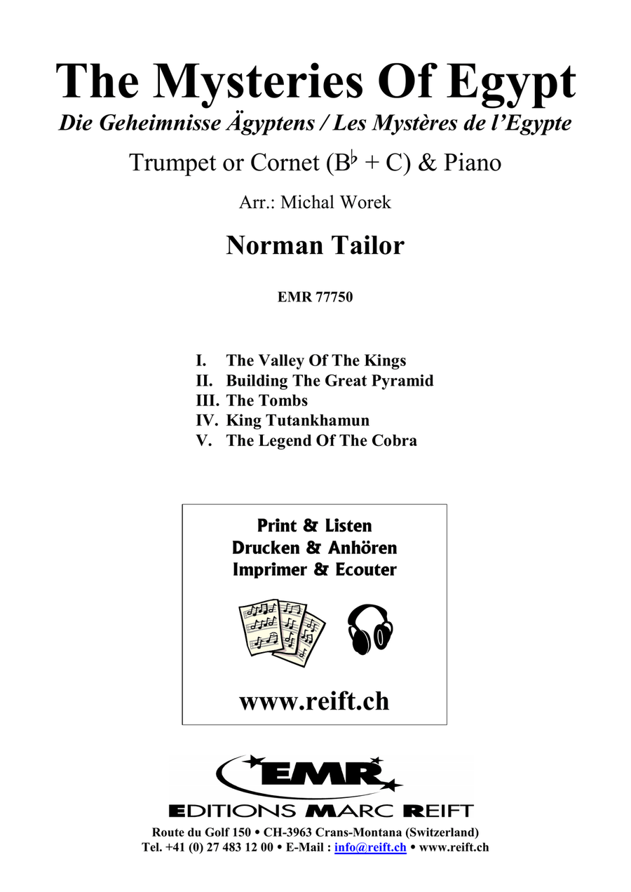 The Mysteries Of Egypt The Mysteries Of Egypt Cornet scores gallery preview page 2