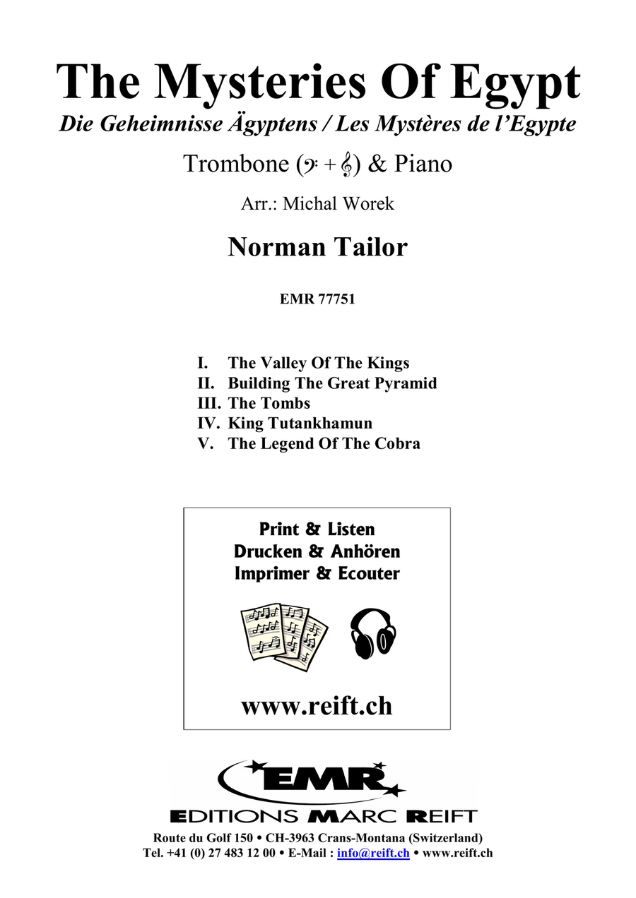 The Mysteries Of Egypt The Mysteries Of Egypt Piano Accompaniment scores gallery preview page 2