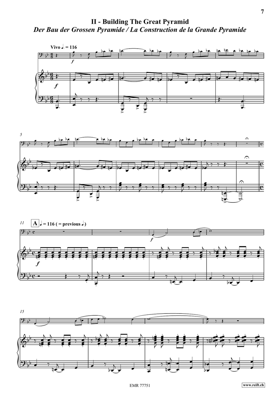 The Mysteries Of Egypt The Mysteries Of Egypt Piano Accompaniment scores gallery preview page 7