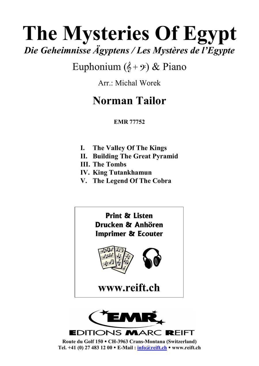 The Mysteries Of Egypt The Mysteries Of Egypt Euphonium scores gallery preview page 2