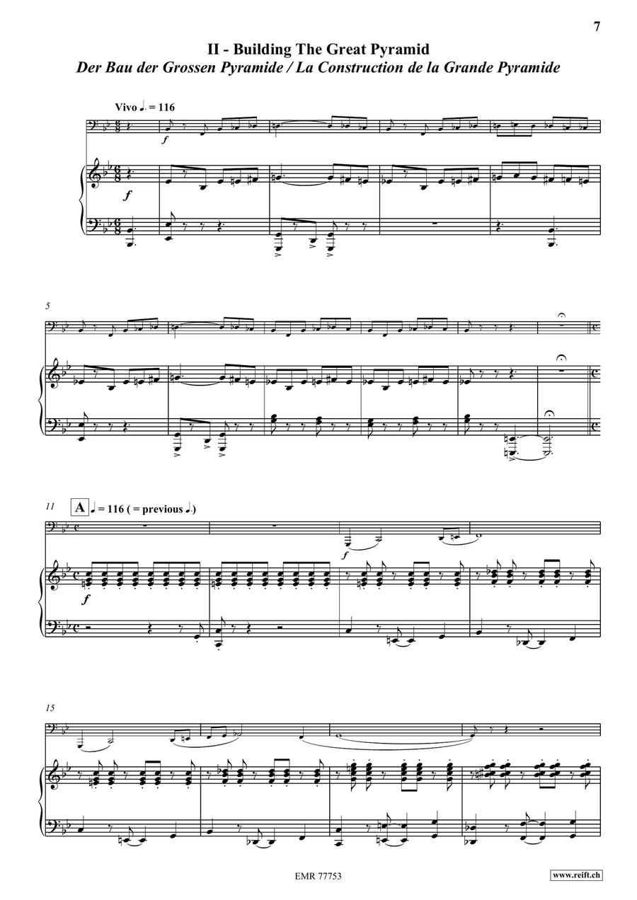 The Mysteries Of Egypt The Mysteries Of Egypt Tuba scores gallery preview page 7