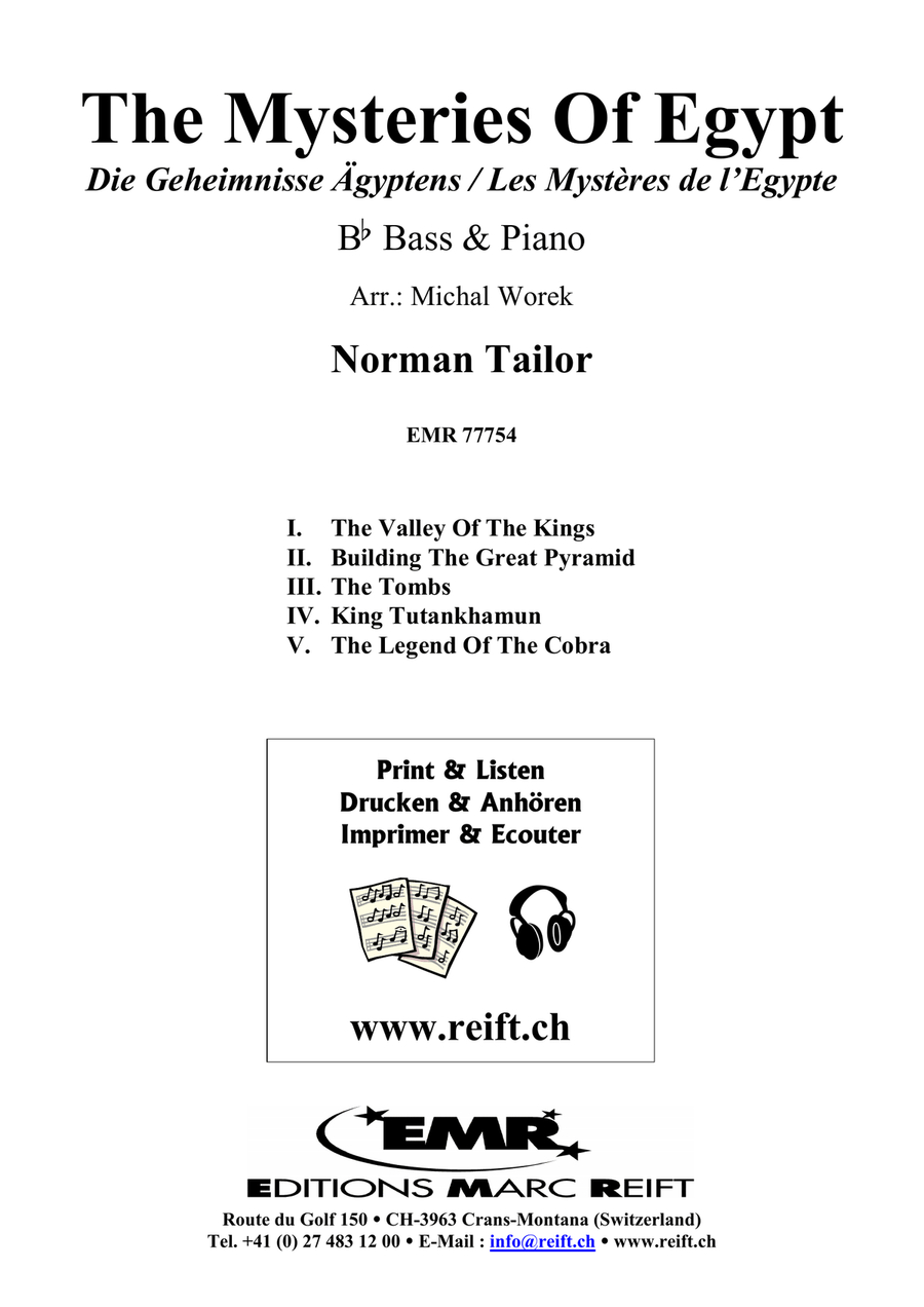 The Mysteries Of Egypt The Mysteries Of Egypt Voice Solo scores gallery preview page 2