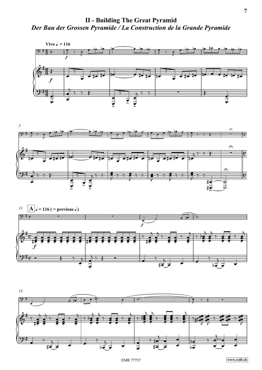 The Mysteries Of Egypt The Mysteries Of Egypt Bassoon Solo scores gallery preview page 7