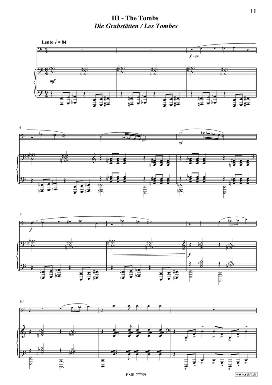 The Mysteries Of Egypt The Mysteries Of Egypt Double Bass scores gallery preview page 9