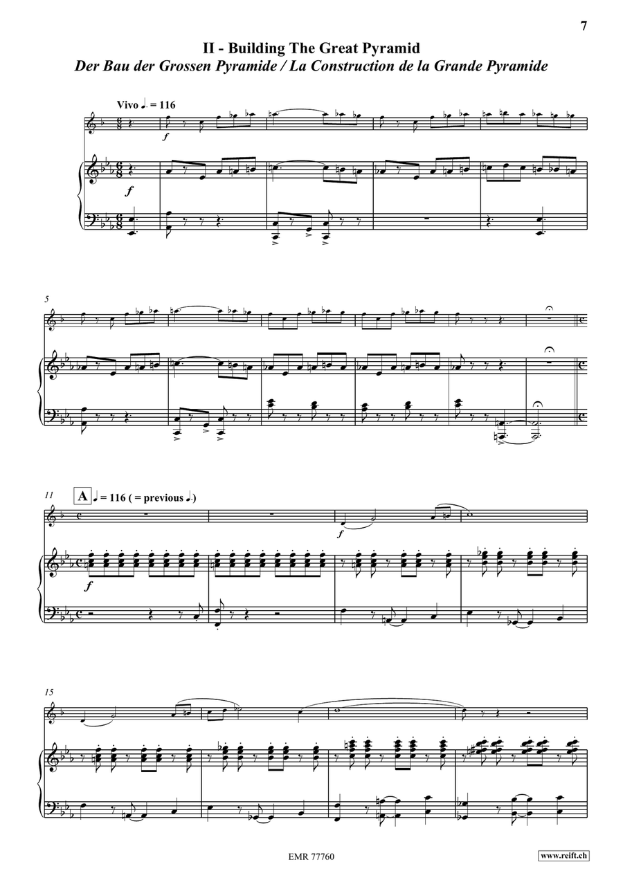 The Mysteries Of Egypt The Mysteries Of Egypt Clarinet Solo scores gallery preview page 7