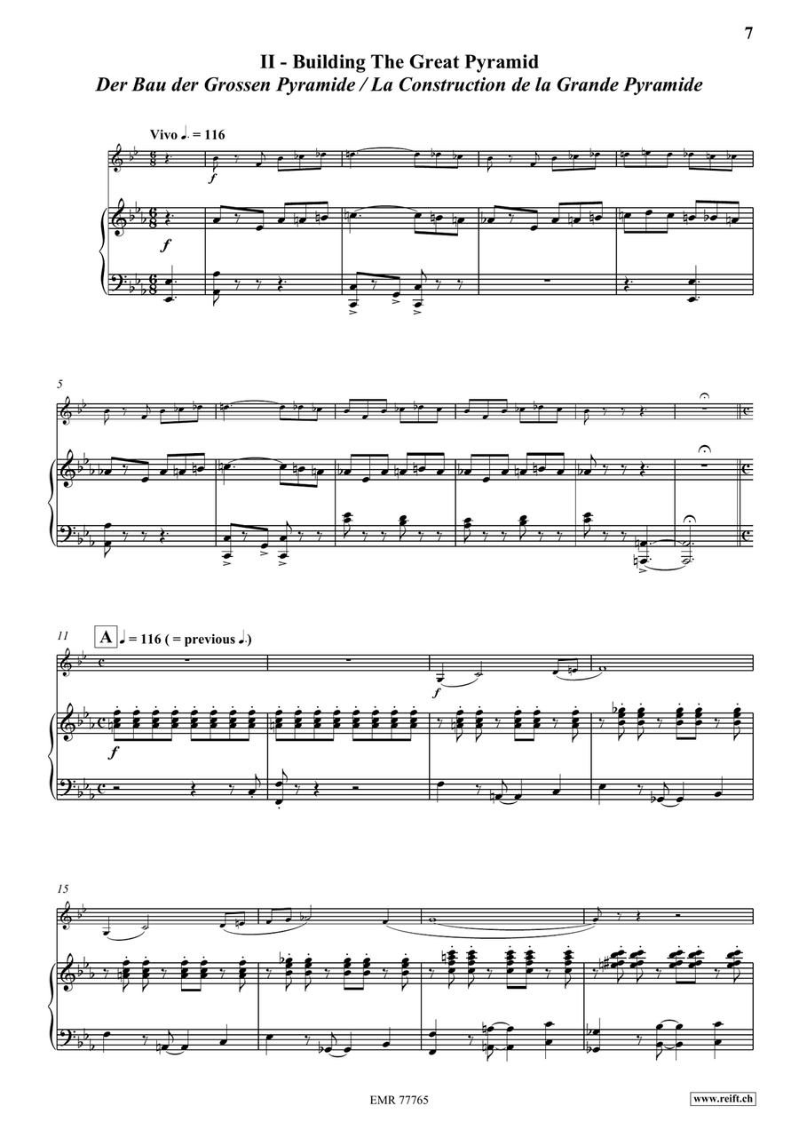 The Mysteries Of Egypt The Mysteries Of Egypt Horn scores gallery preview page 7