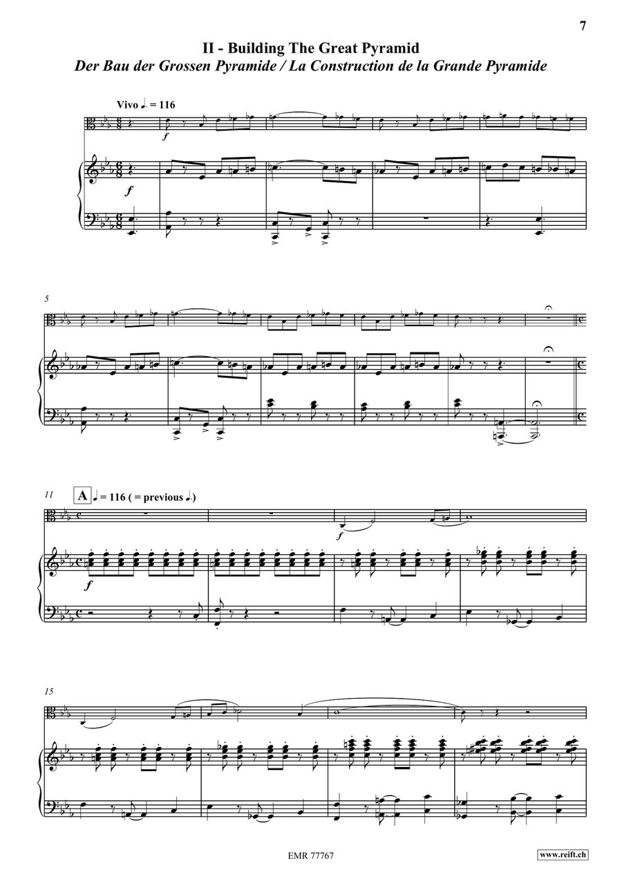 The Mysteries Of Egypt The Mysteries Of Egypt Piano Accompaniment scores gallery preview page 7