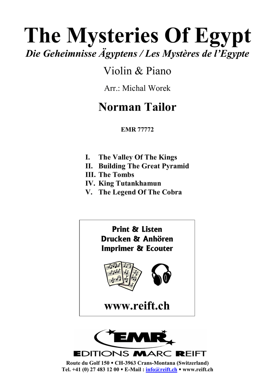 The Mysteries Of Egypt The Mysteries Of Egypt Violin Solo scores gallery preview page 2