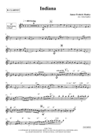 Indiana Clarinet Solo scores gallery preview page 3