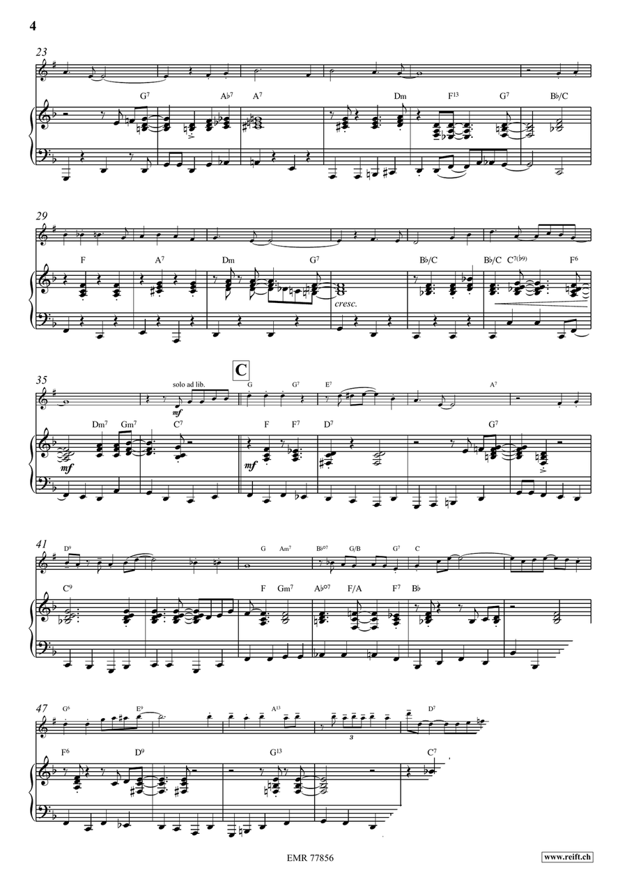 Indiana by Jirka Kadlec Clarinet Solo - Sheet Music page 5