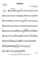 Indiana Bass Clarinet scores gallery preview page 3