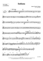 Indiana Tenor Saxophone scores gallery preview page 3