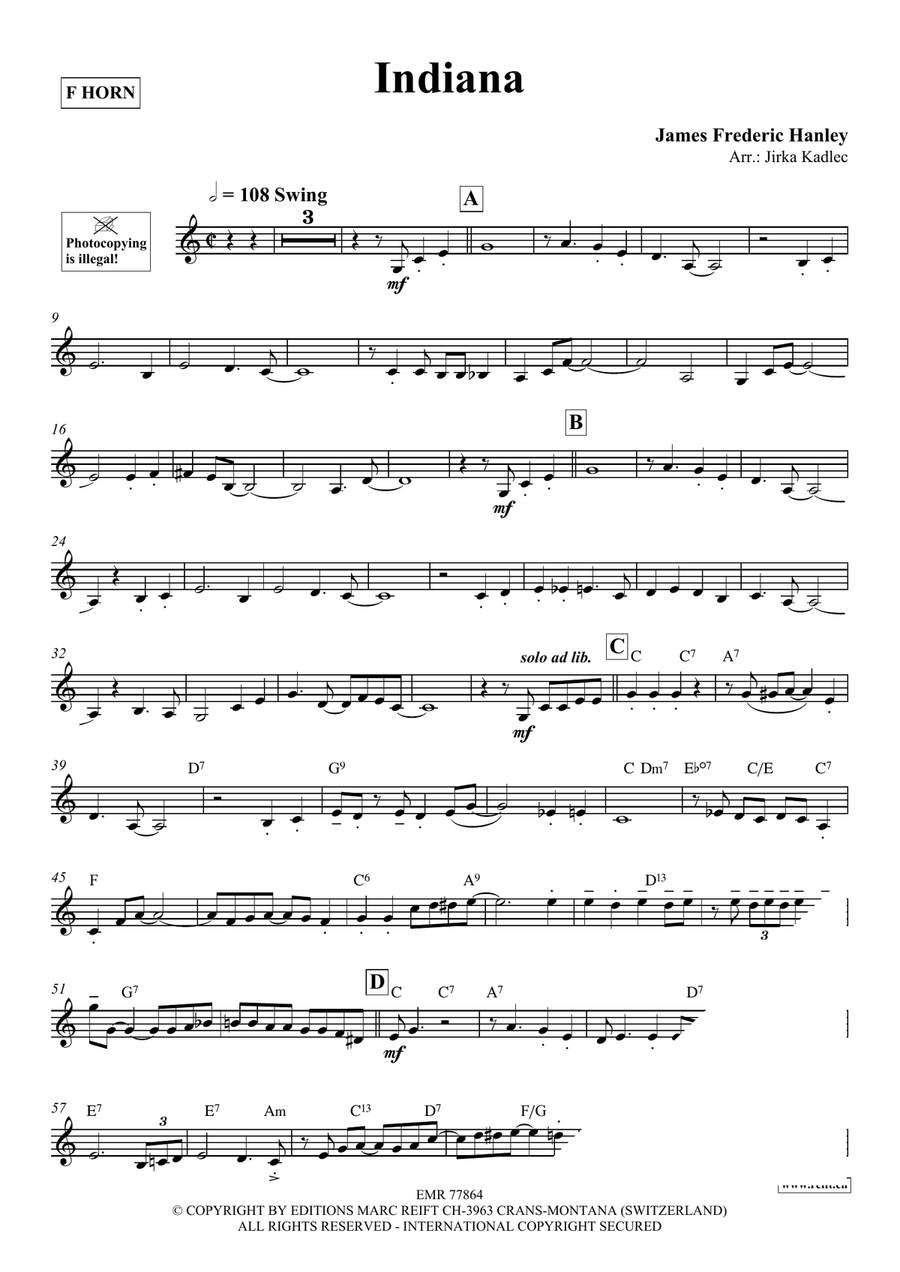 Indiana Indiana Horn scores gallery preview page 3