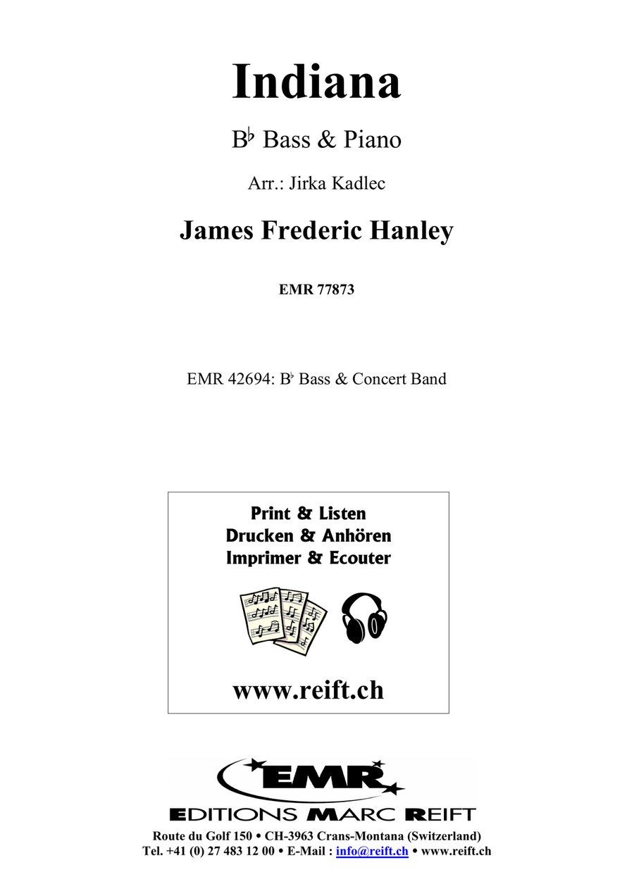 Indiana Indiana Voice Solo scores gallery preview page 2