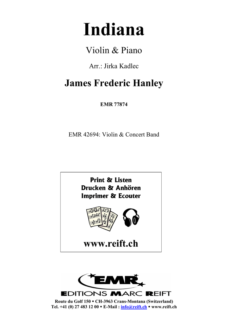 Indiana Indiana Violin Solo scores gallery preview page 2