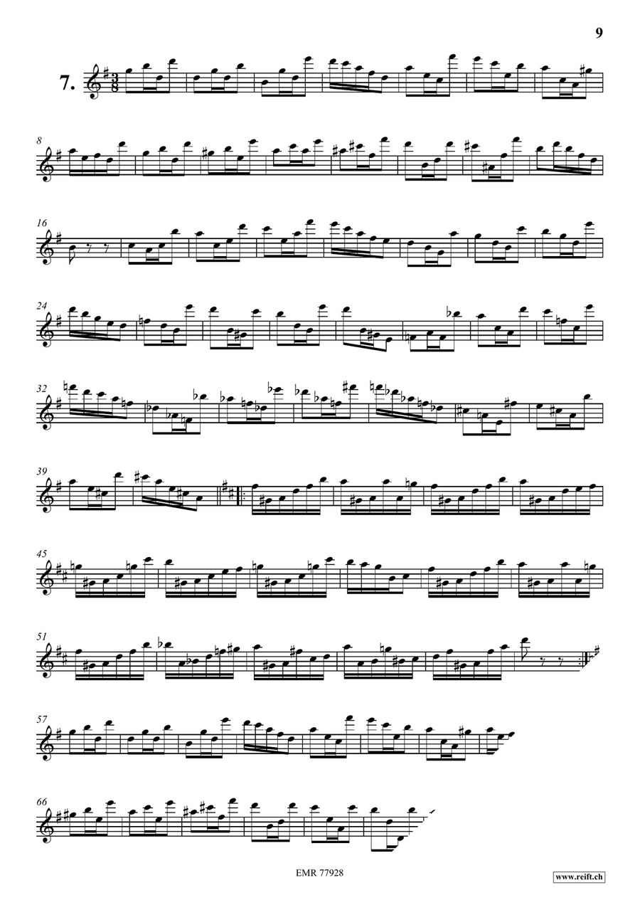 24 Virtuoso Studies 24 Virtuoso Studies Piccolo scores gallery preview page 8