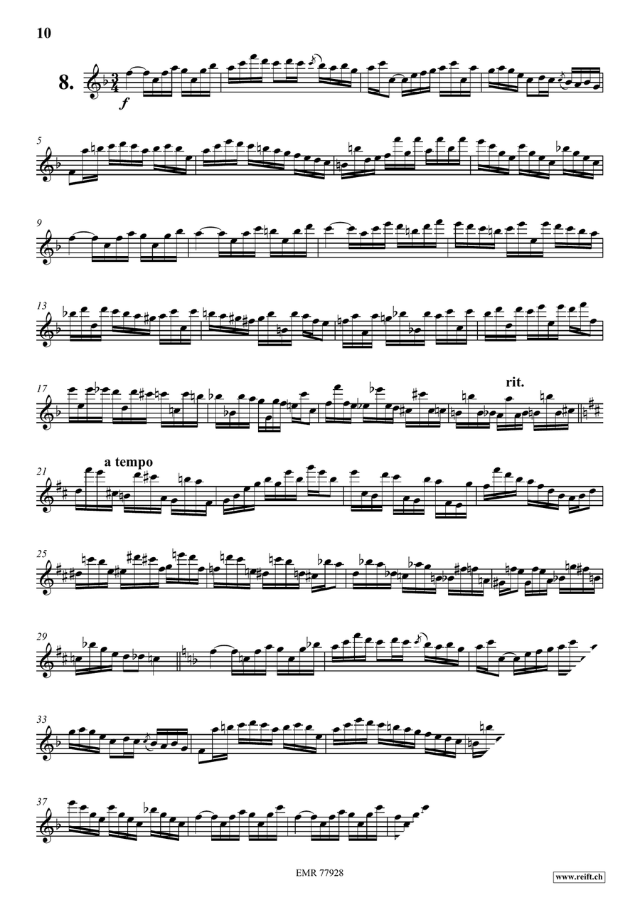 24 Virtuoso Studies 24 Virtuoso Studies Piccolo scores gallery preview page 9