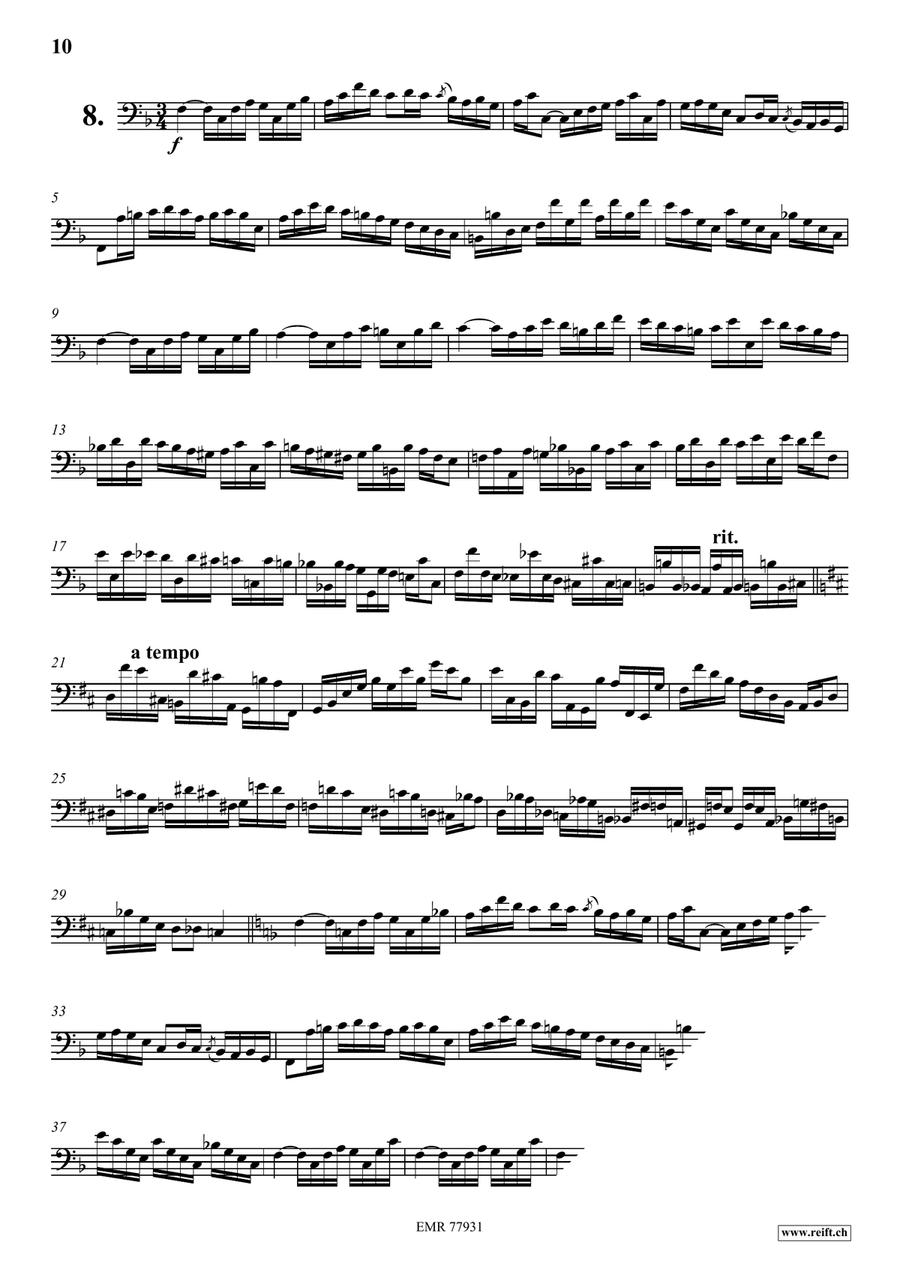 24 Virtuoso Studies 24 Virtuoso Studies Bassoon Solo scores gallery preview page 9