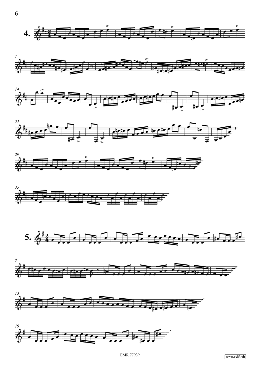 24 Virtuoso Studies 24 Virtuoso Studies Trumpet scores gallery preview page 6