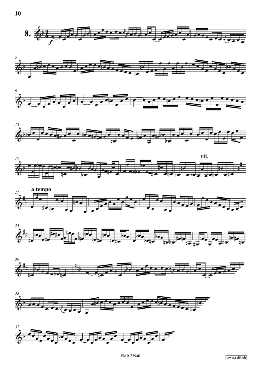24 Virtuoso Studies 24 Virtuoso Studies Horn scores gallery preview page 9