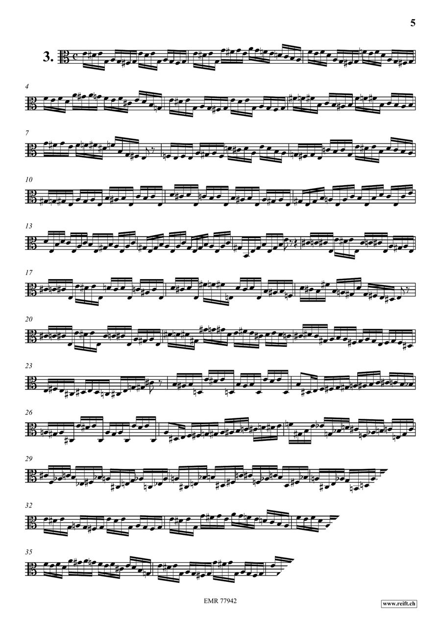 24 Virtuoso Studies 24 Virtuoso Studies Trombone scores gallery preview page 5