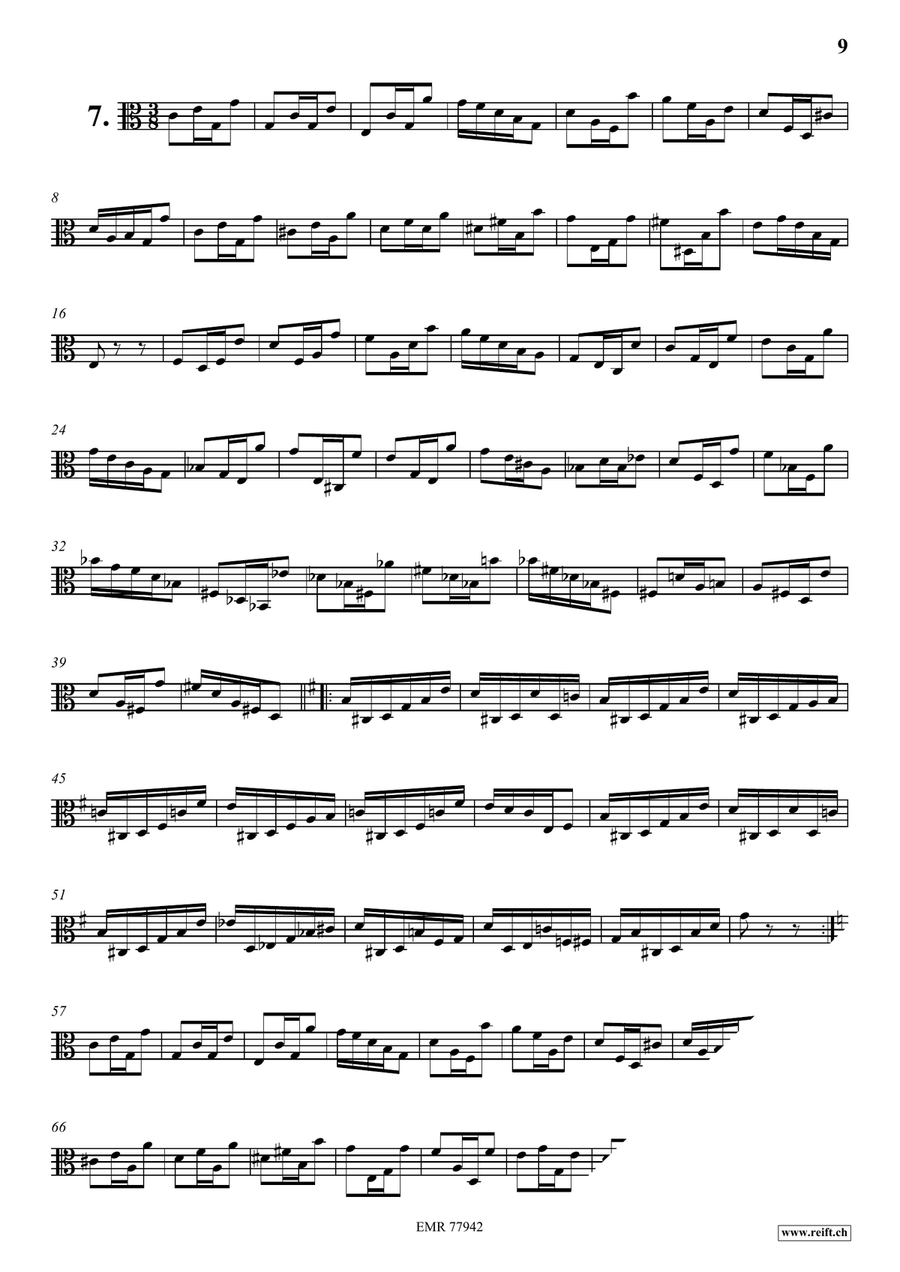 24 Virtuoso Studies 24 Virtuoso Studies Trombone scores gallery preview page 8