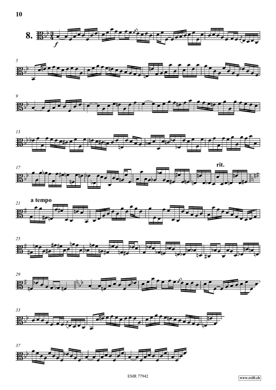 24 Virtuoso Studies 24 Virtuoso Studies Trombone scores gallery preview page 9