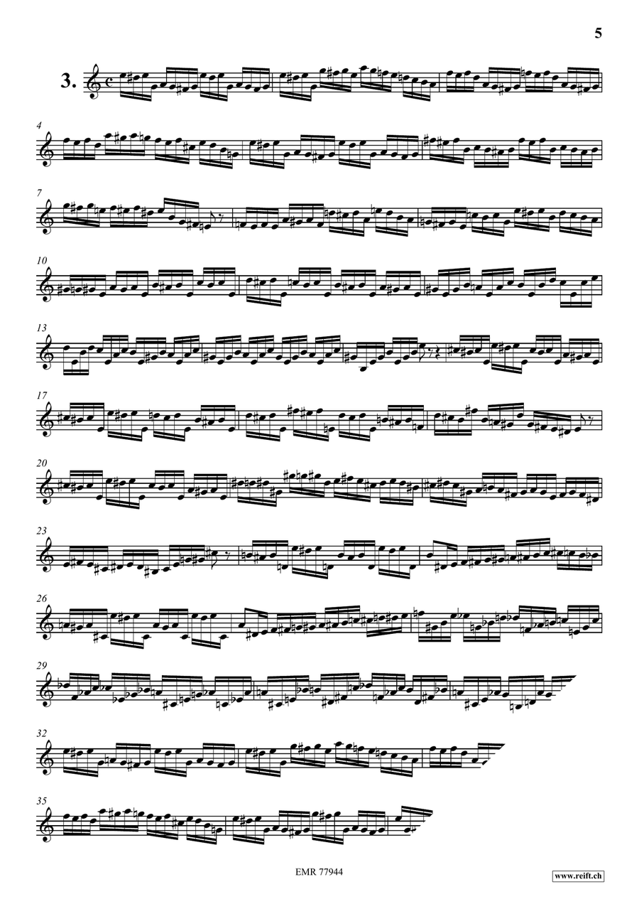 24 Virtuoso Studies 24 Virtuoso Studies Trombone scores gallery preview page 5