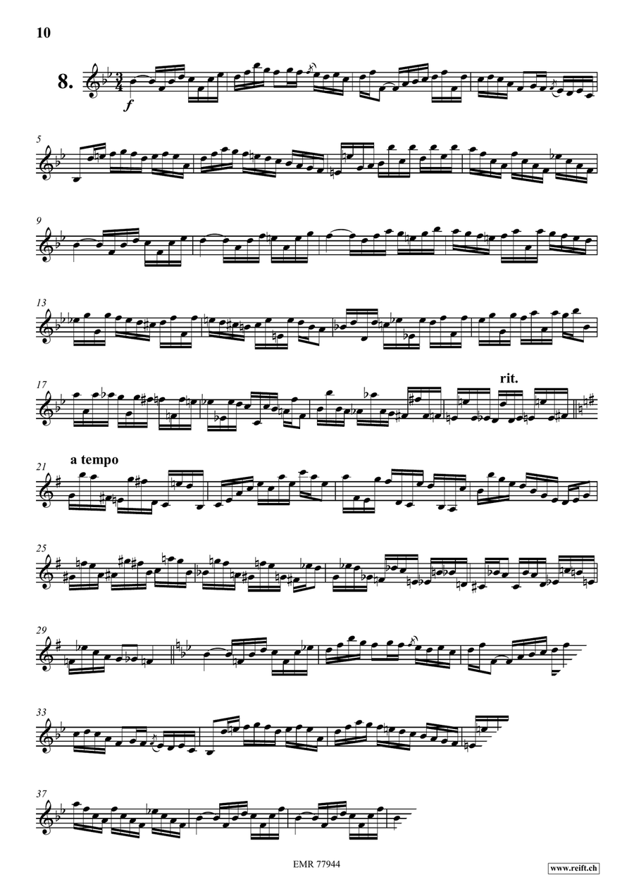 24 Virtuoso Studies 24 Virtuoso Studies Trombone scores gallery preview page 9