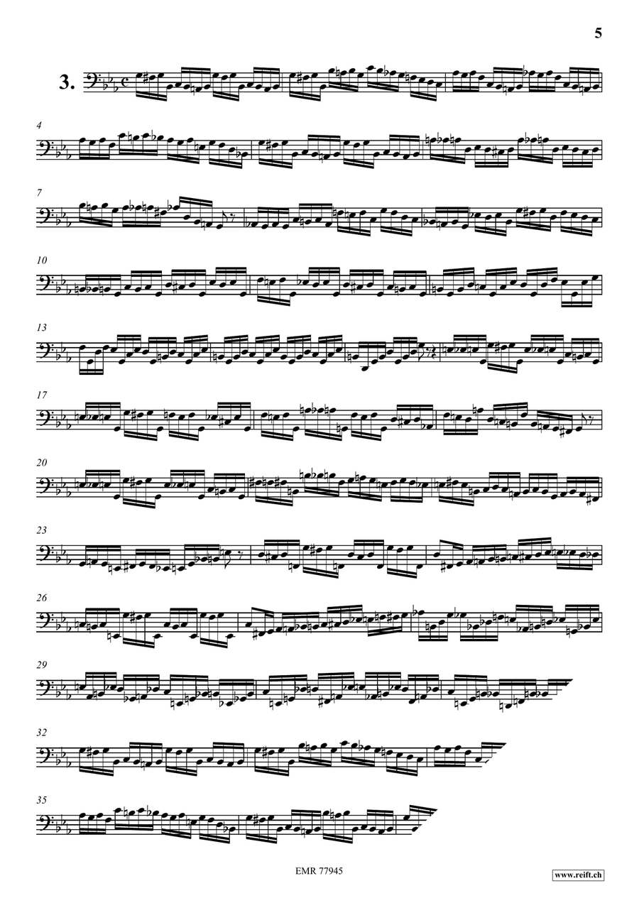 24 Virtuoso Studies 24 Virtuoso Studies Trombone scores gallery preview page 5