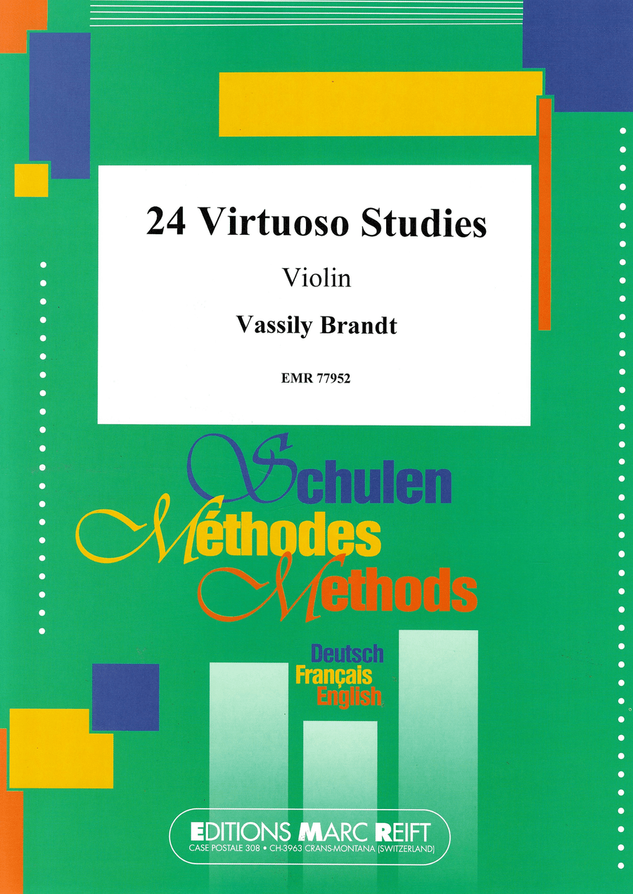 24 Virtuoso Studies 24 Virtuoso Studies Violin Solo scores gallery preview page 1