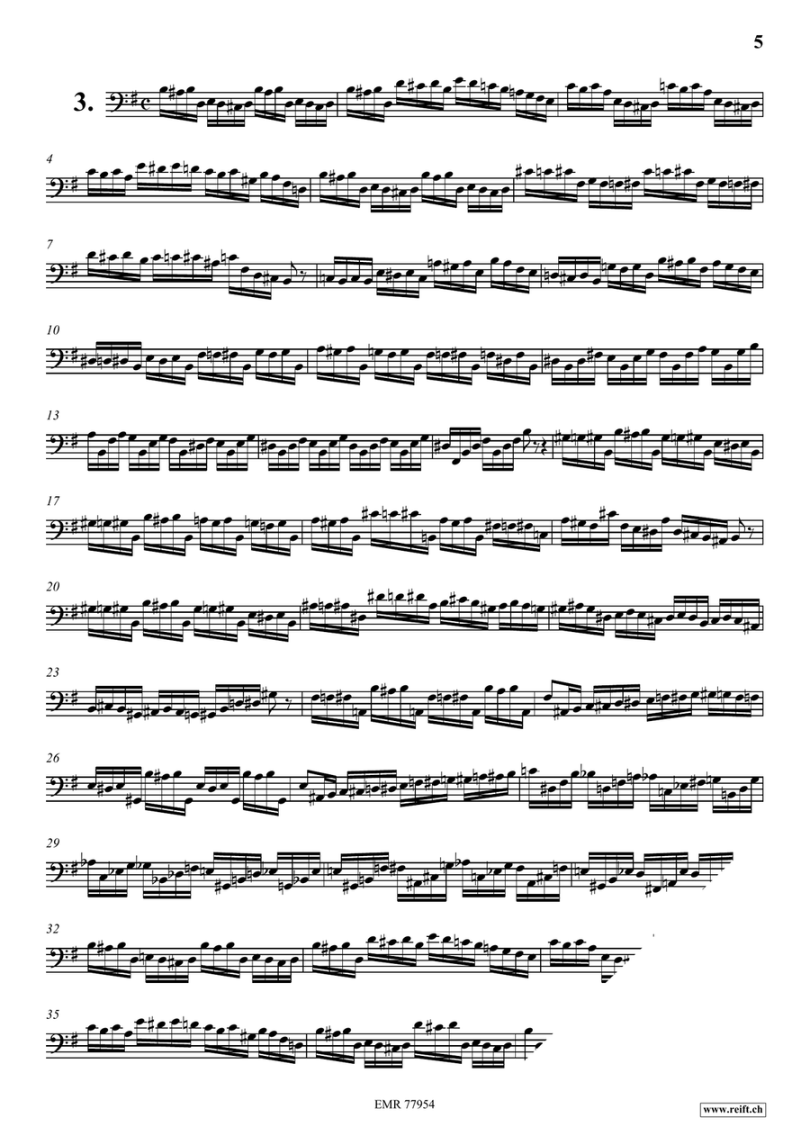 24 Virtuoso Studies 24 Virtuoso Studies Cello scores gallery preview page 5